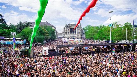 Zürich Street Parade has announced its line